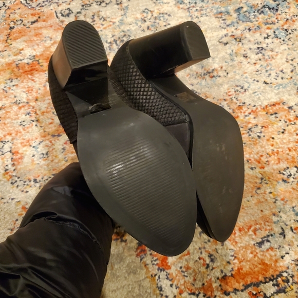 Anthropologie Seychelle Black Boots Booties - Picture 10 of 16